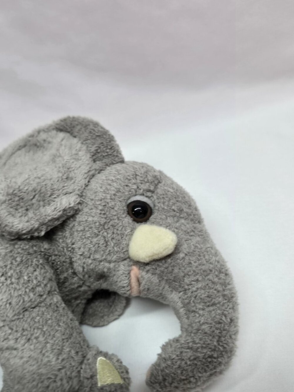 WWF Anna Club Elephant Plush Stuffed Animal Gray 7" Long Toy Cute Realistic - Picture 9 of 9